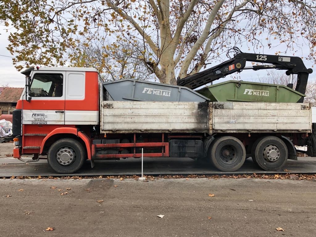 Odvoz otpada Fe metali